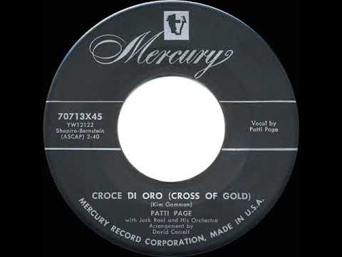 1955 HITS ARCHIVE: Croce Di Oro (Cross Of Gold) - Patti Page