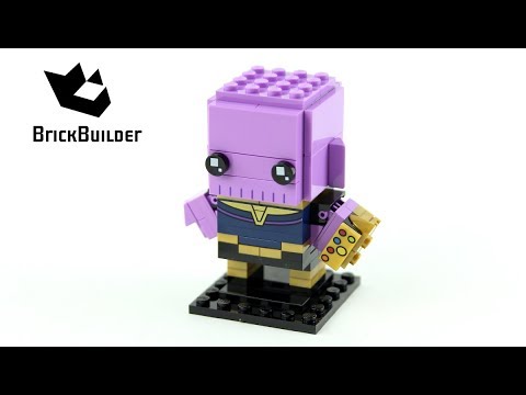 Vidéo LEGO BrickHeadz 41605 : Thanos