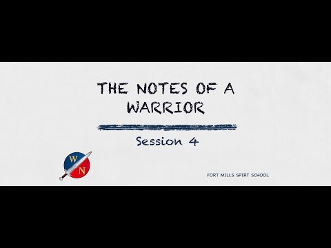 The Notes Of A Warrior Session 4 -  Ft Mill - Kevin Zadai