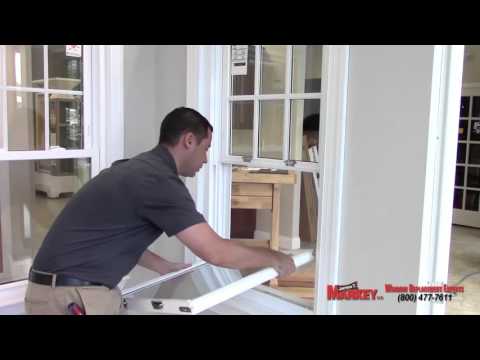 How to fix popped out double hung vinyl window sash.