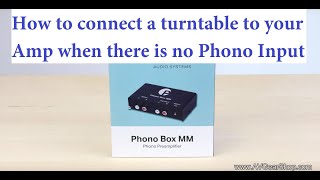 Video thumbnail for Pro-Ject Phono Box MM Pre-amplifier for your Turntable Unboxing by AVGearShop