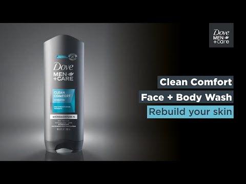 Clean Comfort Face + Body Wash | Dove Men+Care
