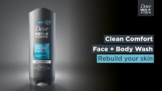Clean Comfort Face + Body Wash | Dove Men+Care