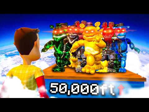 EVERY Fredbear Animatronic, But We’re 50,000ft in The Sky..