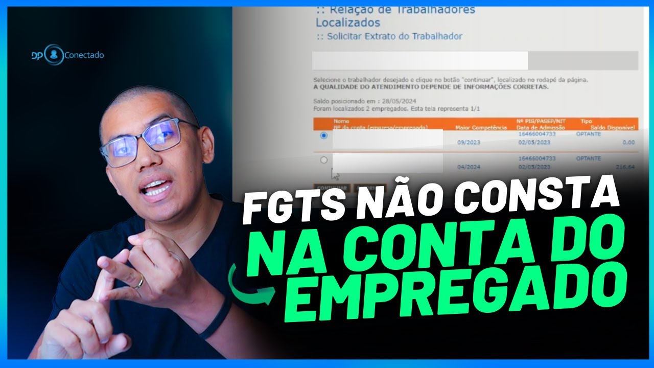 TUTORIAL | Depósito do FGTS a partir de Março não consta na conta do empregado | O que fazer?