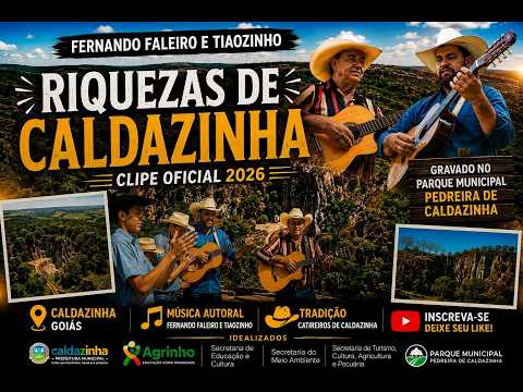RIQUEZAS DE CALDAZINHA - FERNANDO FALEIRO E TIÃOZINHO - Parque Pedreira Municipal - Caldazinha Go