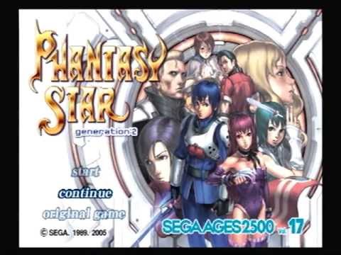 Sega Ages 2500 Series Vol. 17 : Phantasy Star - Generation : 2 Playstation 2