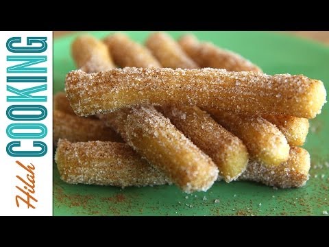 ホームメイドチュロス｜チュロスの作り方| ホームメイドチュロスの作り方｜ヒラ・クッキング (Homemade Churros |  How To Make Churros! | Hilah Cooking)