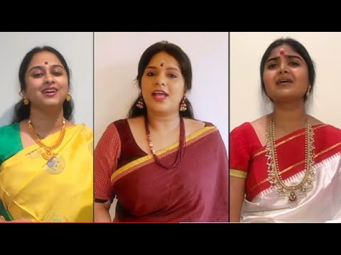 "DURGA LAKSHMI SARASWATI" - by Sriranjani, Vani and Ananya