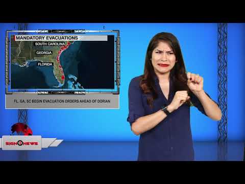 FL, GA, SC begin evacuation orders ahead of Dorian (ASL - 9.2.19)