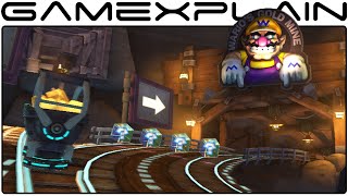 Mario Kart 8 DLC: Wario's Gold Mine Wii Track (1080p 60fps)