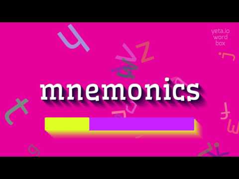 How to say "mnemonics"! (High Quality Voices)