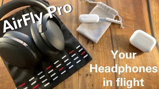 AirFly Pro | Pairing and troubleshooting | Use your AirPods with the Airplane IFE