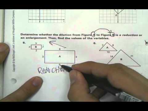 6 7 Dilation Homework Help
