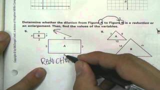 6.7 Dilation Homework Help