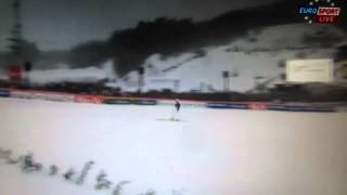 preview picture of video 'Peter Frenette Vikersund NOR. World Cup 1-27-13'