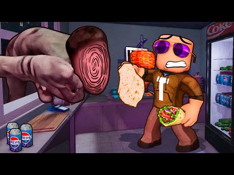 Road-Side Scary Sharwarma Kiosk! | Roblox