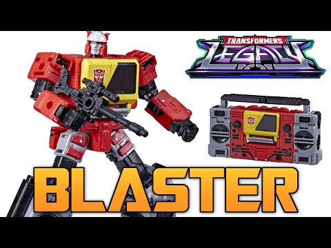 Transformers Legacy BLASTER (Voyager Class)