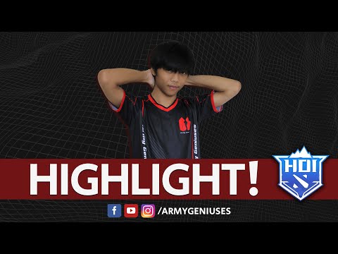 HIGHLIGHT! Army Geniuses vs SAG, AMAZING WIN!!
