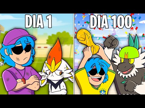 SOBREVIVI 100 DIAS NA COPA DO MUNDO DE MINECRAFT PIXELMON - O FILME