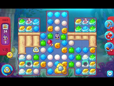 Fishdom Hard Level 10812 (with ingame boosters) @choraelmin