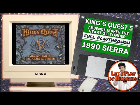 King's Quest V | Full Playthrough | 1990 Sierra