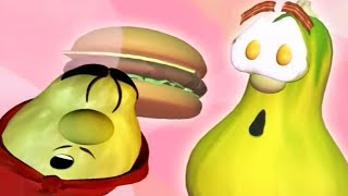 Veggie Tales | His Cheeseburger | Silly Songs With Larry | Kids Cartoon | Kids Videos