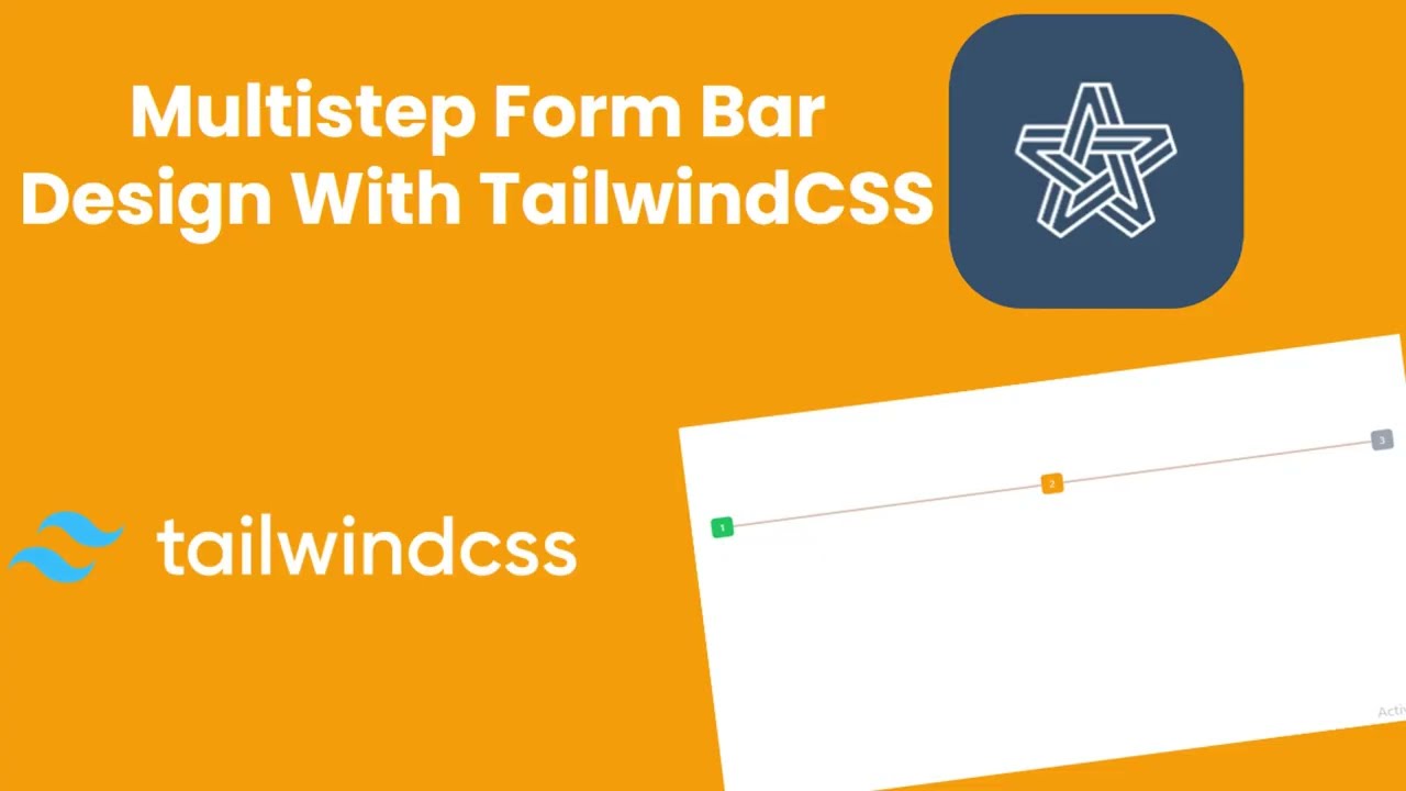 Multistep Form design using TailwindCSS | Tailis #tailwind #tailwindcss #tailwindtutorial #tailwind