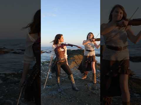 Pirates of the Caribbean duet with @taylordavisviolin