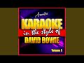 Magic Dance (In the Style of David Bowie) (Instrumental Version)