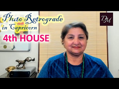 Pluto Retrograde In Capricorn Transiting Your 4th House