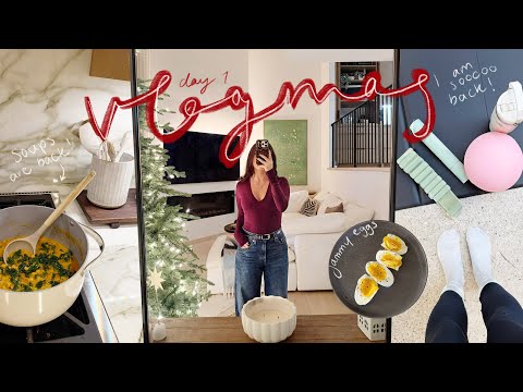 vlogmas day 1🎄✨: getting my life back (for real this time)