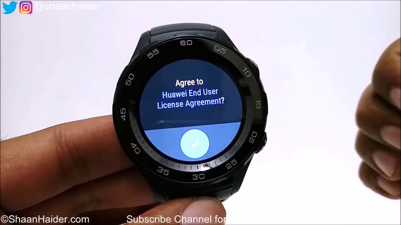 huawei watch 2 setup