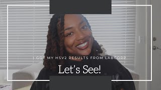 My Updated HSV2 Test Results From Labcorp