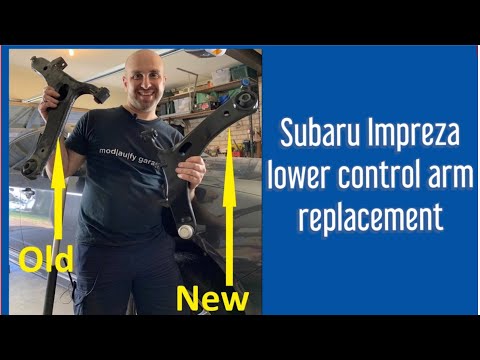 Subaru Impreza front lower control arm replacement