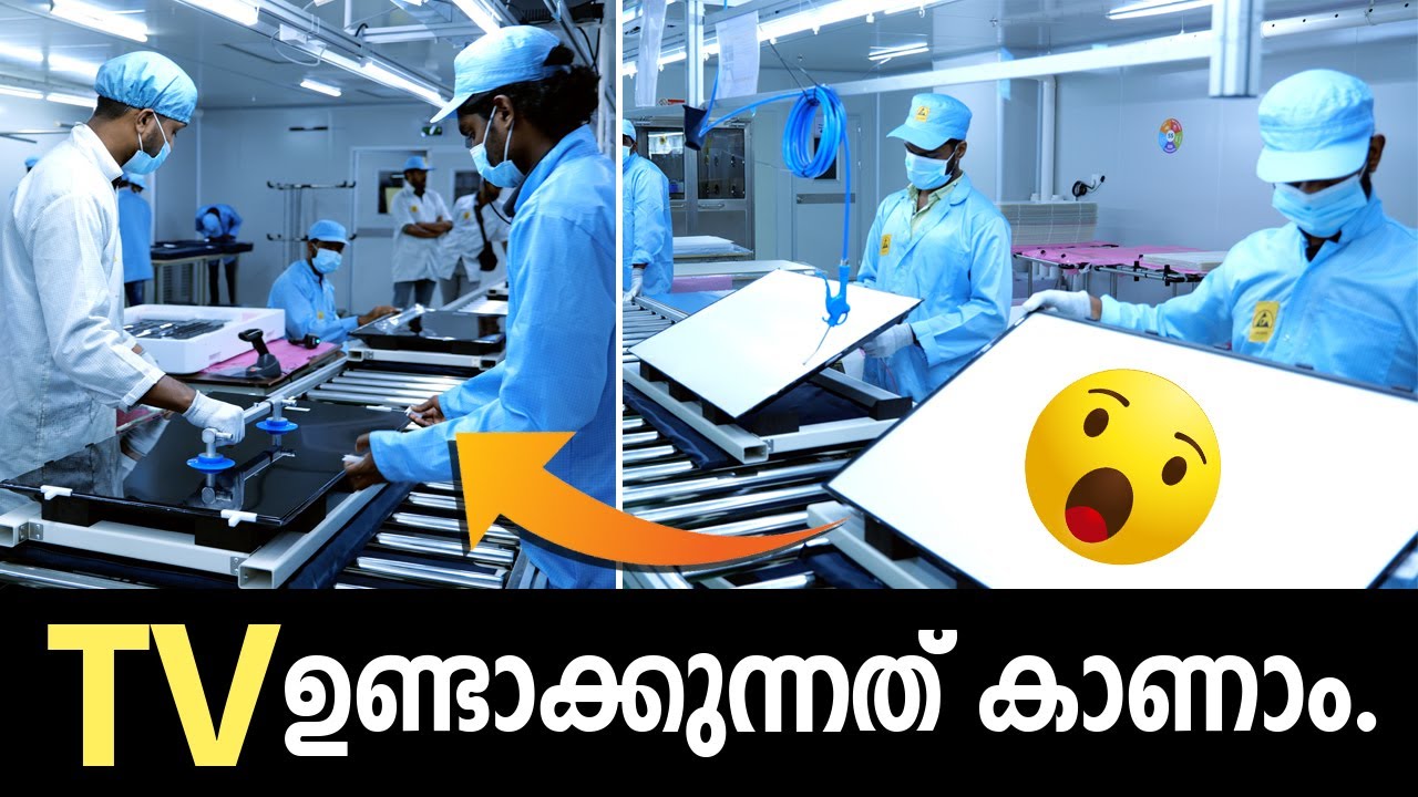 Watch TV being made | Malayali's brand | Impex Tv Factory visit