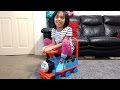 Thomas The Tank Engine Ride On Walker Surprise Unboxing Kids Fun Playtime