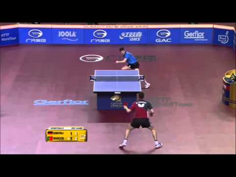 Qatar Open 2015 Highlights: Dimitrij Ovtcharov Vs Marcos Freitas (1/2 FINAL)