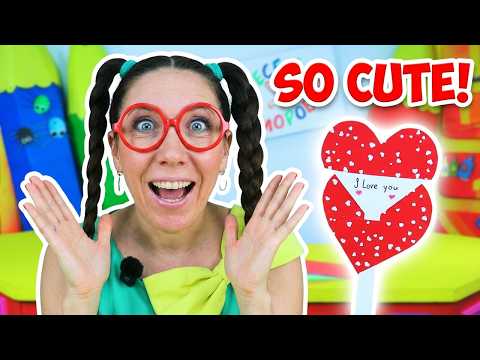 Веселі саморобки з Туттою 💖 Валентинка своїми руками до Дня Святого Валентина!