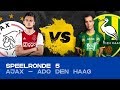 EDIVISIE | Poule A - Ajax - ADO Den Haag