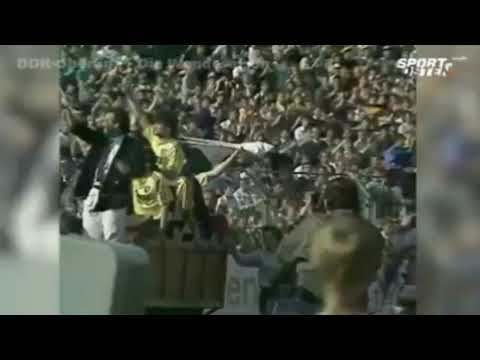 Dynamo Dresden Meisterfeier DDR Oberliga 1989/90 26.05.1990