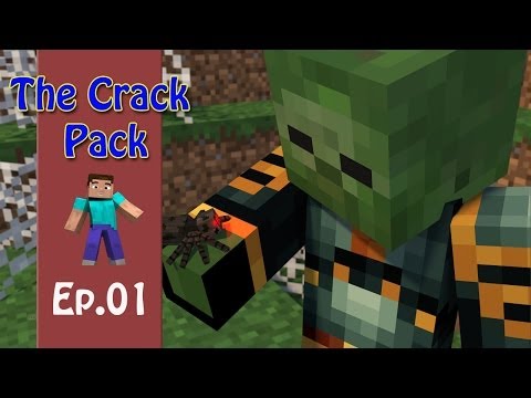 The Crack Pack- Modded Minecraft!- [Ep.01]- Tinkers Construct