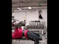 Dumbbell press 2x82kgs (180lbs) 3 reps for 3 sets