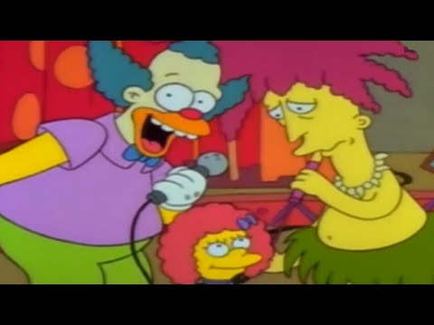 Sideshow Bob is shot from a Cannon | The Simpsons Scene