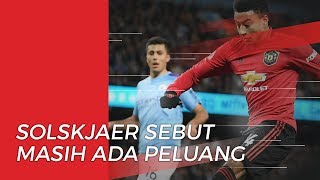 Manchester United Kalah 1-3 dari Manchester City, Solskjaer Merasa Masih Berpeluang Menang