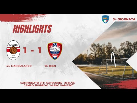 IDEALE BARI 1 - 1 CANUSIUM