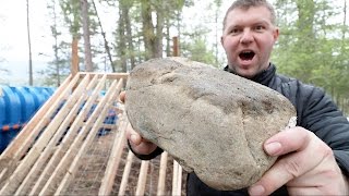 IT ACTUALLY WORKED!?! DIY Rock Grizzly (Rock Separator, How to Remove Rocks from Soil)