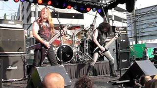 Aura Noir - Iron Night/Torment Storm live at Maryland Deathfest IX