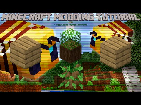 TurtyWurty - Minecraft Modding Tutorial 1.15 | Episode 26 - Logs, Saplings, Leaves and Planks