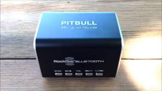 RockDoc BLUETOOTH by Pitbull Review